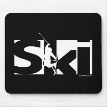 Ski mousepads by Mall4MyLife Ski mousepads