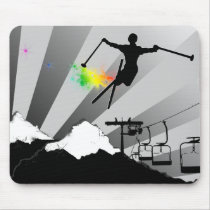 ski. mousepads by asyrum ski. mousepads