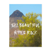 Ski Nipple Rock postcards