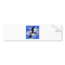 SKI OFF TERRITORY BUMPER STICKERS