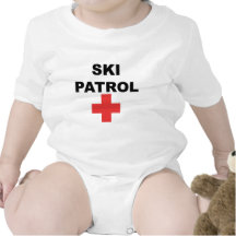 Ski Patrol Baby Bodysuit
