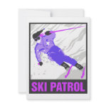 Ski Patrol Personalized Invites