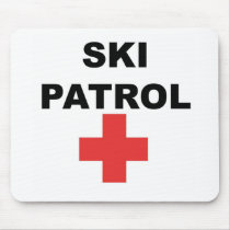 Ski Patrol Mouse Mats