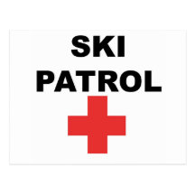 Ski Patrol Postcards