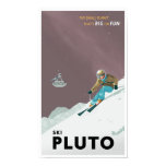Ski Pluto Poster