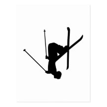 Ski Postcard
