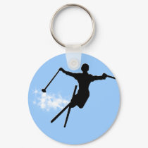 ski powder trail keychains by asyrum ski powder trail keychains