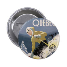 Ski Quebec Button