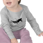 ski skiing downhill skier t-shirts