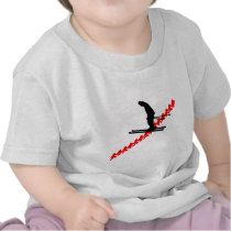 ski smoot sliding tee shirt