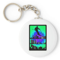 sKI SOME THINGS Keychain