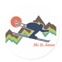 Ski St. Anton Stickers