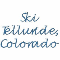 Ski Telluride, Colorado embroidered shirts by tlcpro1 Ski Telluride, Colorado embroidered shirts