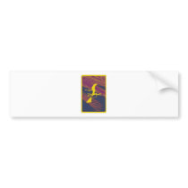 Ski the Control Bumper Stickers