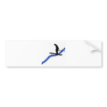 SKI THE OPTIONS BUMPER STICKERS