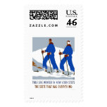 Ski Winter New York 1938 WPA postage
