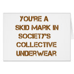 skid mark cards