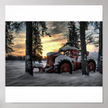 skidder sunrise print