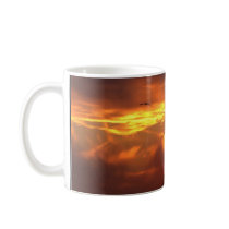 Skies Ablaze mugs by Kyuunan Skies Ablaze mugs