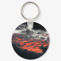 Skies Afire: Sunset - Keychain #1
