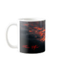 Skies Afire: Sunset - Mug #1 by bontondesigns Skies Afire: Sunset - Mug #1