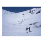 Skiiers at Tuckerman's Ravine Mount Washington Post Card