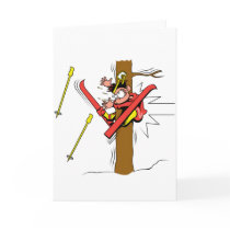 Skiing Accident cards by alternateworlds Skiing Accident cards