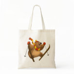 Skiing Bear Bag