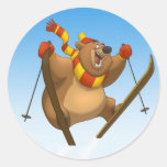 bear, bears, grizzly, brown, big, ski, skiing, skier, jump, jumping, winter, sport, sports, olympics, olympic, game, games, alpine, snow, animal, animals, cartoon, animation, animated, animator, artist, art, drawing, draw, sketch, fun, funny, humor, shane, lewis, stlewis, sticker, stickers, snowboarding