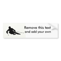 Skiing bumper sticker bumper stickers by hurley0940 Skiing bumper sticker bumper stickers
