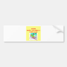 skiing bumper sticker