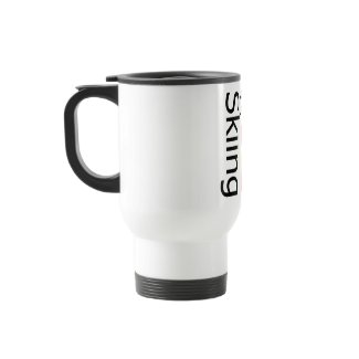 Skiing Chick mug