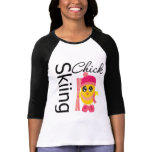 Skiing Chick Shirt