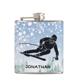 Skiing Design Flask