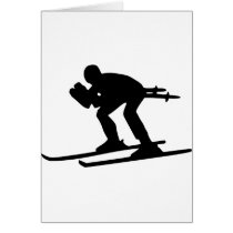 Skiing Downhill cards