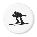 Skiing Downhill magnets