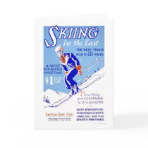 Skiing In The East 1939 WPA cards