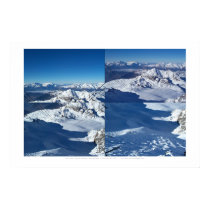 Skiing IV posters