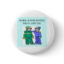 skiing lovers pins