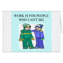 skiing lovers cards by jimbuf skiing lovers cards