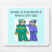 skiing lovers mousepads by jimbuf skiing lovers mousepads