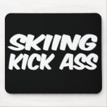 Skiing Mouse Pad