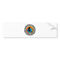 SKIING NEW SIGHTS BUMPER STICKERS