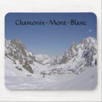 Skiing on a Glacier mousepads