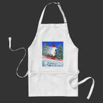 Skiing Polar Bear aprons