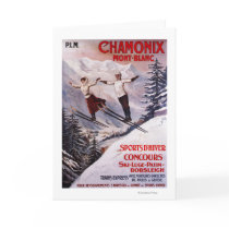 Skiing Promotional Poster Cards