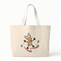 Skiing Reindeers bags by freespiritdesigns Skiing Reindeers bags