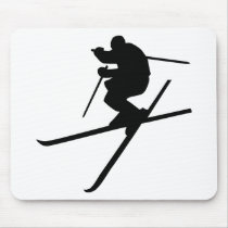 Skiing - Ski Freestyle mousepads by Thinkdifferent Skiing - Ski Freestyle mousepads