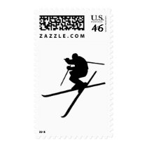 Skiing - Ski Freestyle Stamp