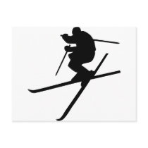Skiing - Ski Freestyle postcards by Thinkdifferent Skiing - Ski Freestyle postcards